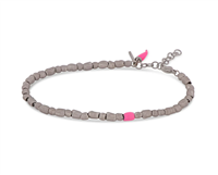 Pulsera Mano-J. Hombre in Platino PEPSMBRT1PSMFUCSIA - PEPSMBRT1PSMFUCSIA